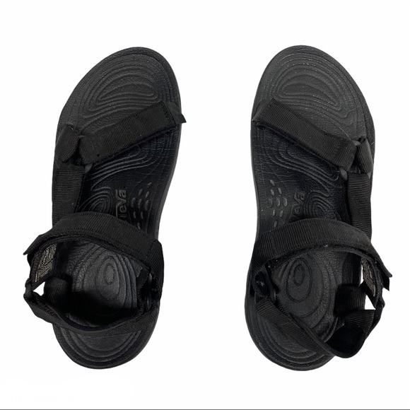 TEVA Men’s Black Adjustable Strap Sandals main image 8